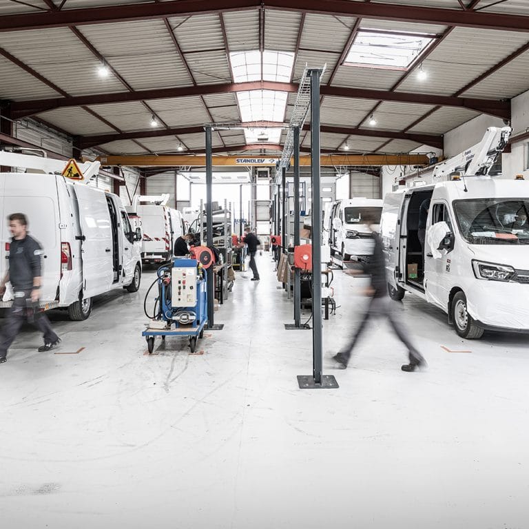 The new production line