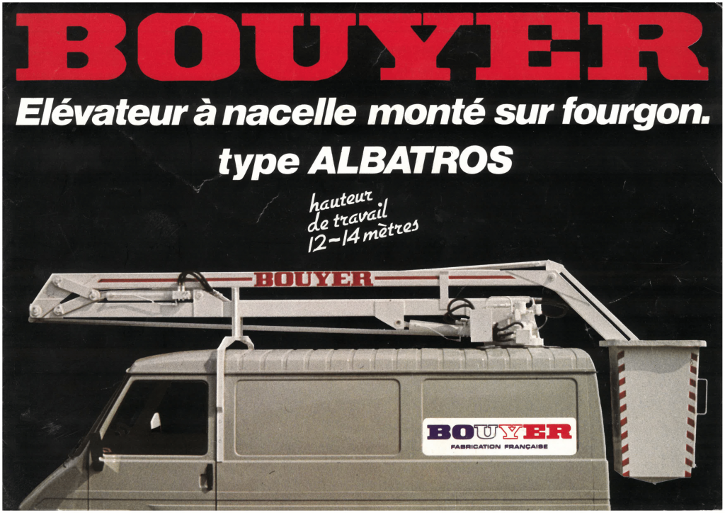 Bouyer publicité pour l'Albatros