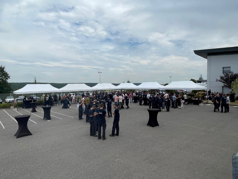 Annual meal for the employees of France Elévateur